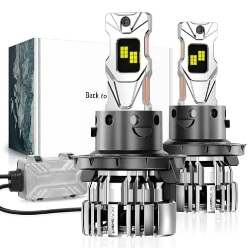 NOVSIGHT H13 LED Fog Light Bulbs | 55000 Lumens, 6500K Cool White, 100,000 Hour Durability thumbnail 1