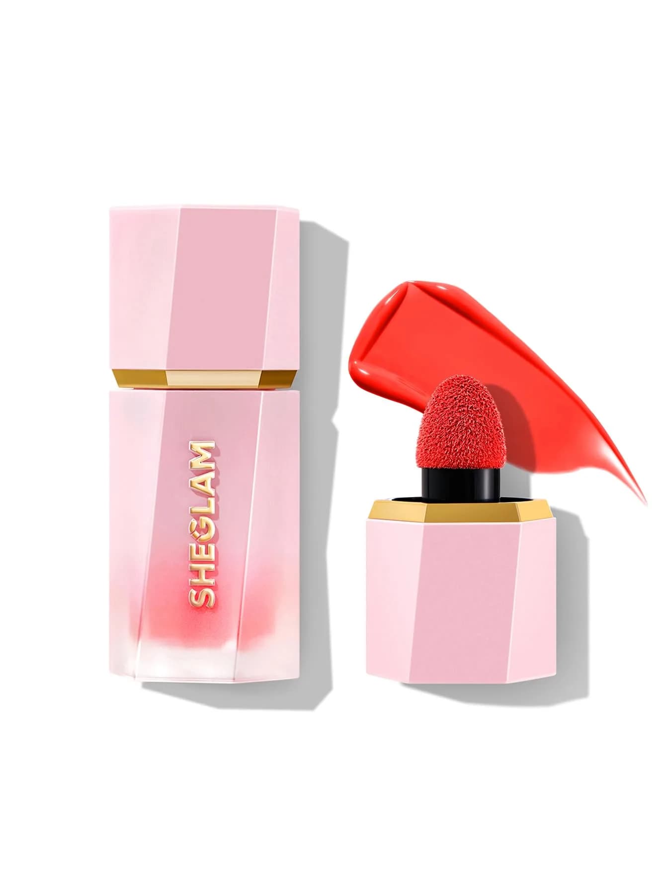 SHEGLAM Color Bloom Liquid Blush - Candy Apple Matte Finish | Hydrating Gel-Cream 5.2ml - main product image