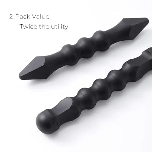 Xylarnoveth 2-Pack Yawara Stick – Koga SD1 Palm Stick Set, 6.5 Inch | Durable Polymer, Compact & Ergonomic thumbnail 6