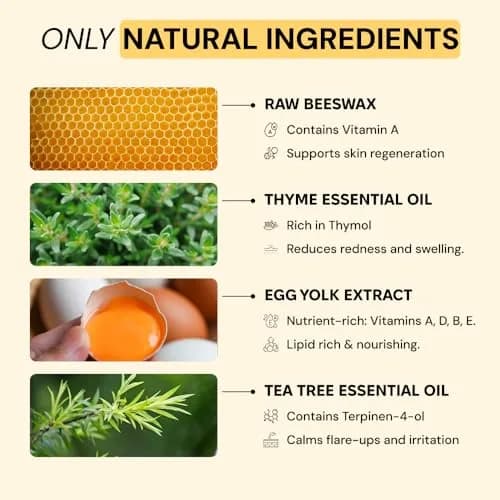 MyMagicHealer Thyme & Tea Tree Flare Care Salve 59ml (2 oz) | For Breakout-Prone Skin, Ingrown Hair, Razor Bumps thumbnail 7