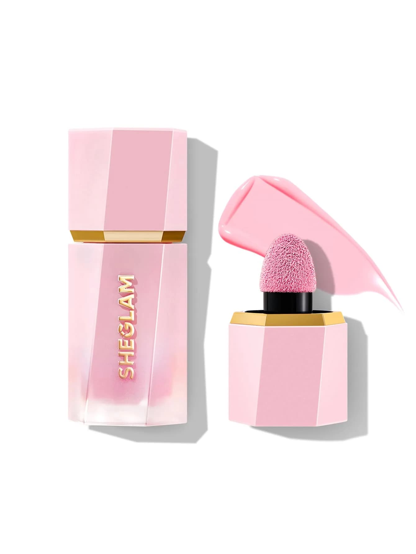 SHEGLAM Color Bloom Liquid Blush - 007 Pink Slip | Matte Finish, Hydrating Gel-Cream - main product image