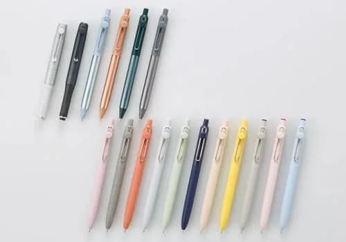 Uniball ZENTO Flow Model Ballpoint Pen Hematite 0.5mm Black Ink | Smooth Ink Flow Writing Instrument thumbnail 4