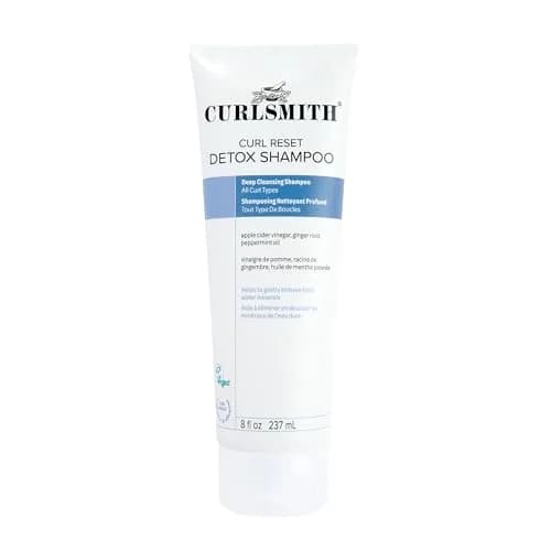 CURLSMITH Curl Reset Detox Shampoo 8 oz | Gentle Clarifier for All Curl Types thumbnail 1