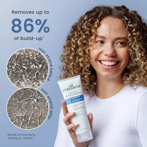 CURLSMITH Curl Reset Detox Shampoo 8 oz | Gentle Clarifier for All Curl Types thumbnail 4