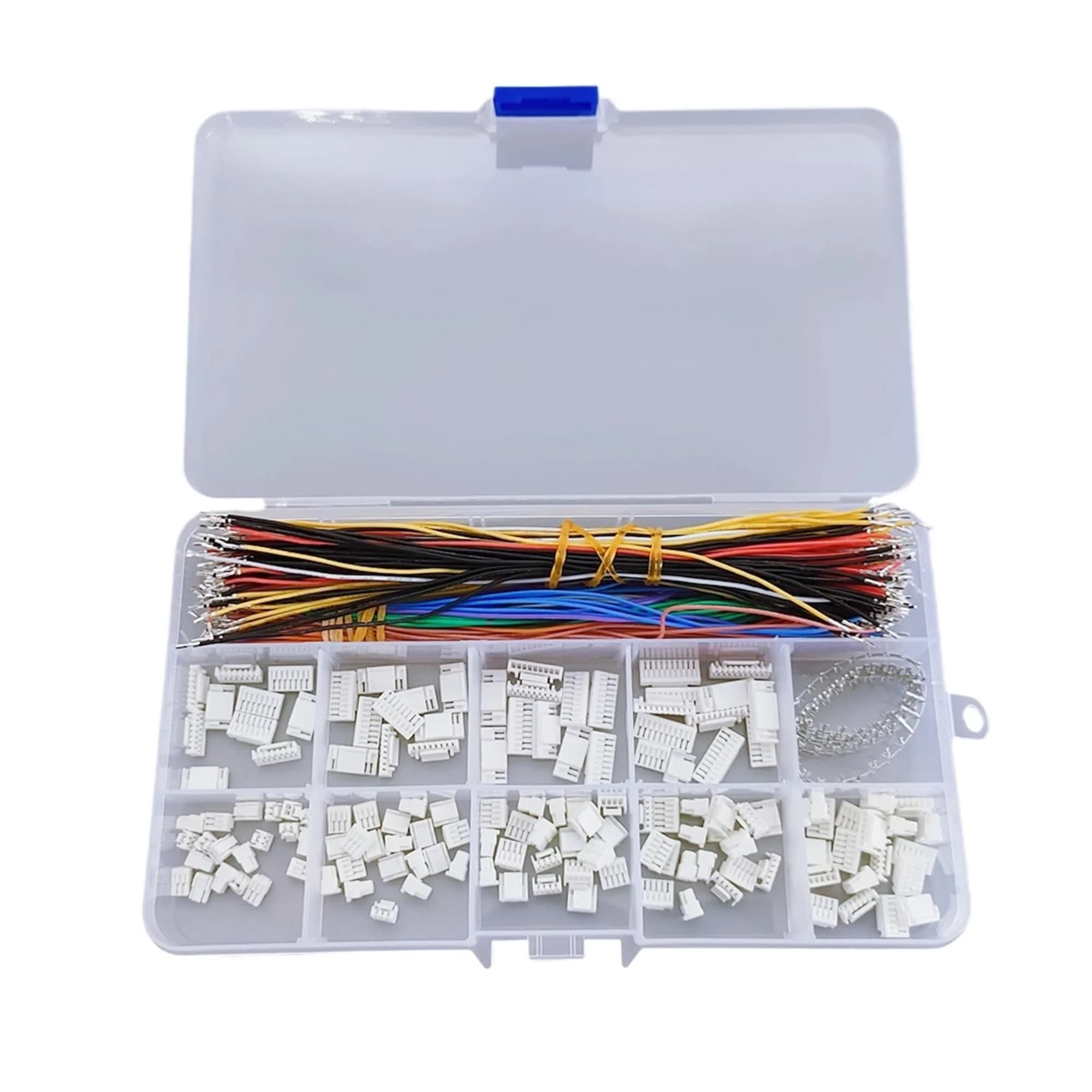 ZSDZFYLLK GH1.25 Connectors & Silicone Cables Kit | Compatible with Pixhawk4 Flight Controller, 15cm Wires