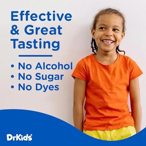 Dr. Kids Children's Allergy Relief Medicine, Mixed Berry Flavor, 24 Count | Fast-Acting Allergy Support for Kids thumbnail 7