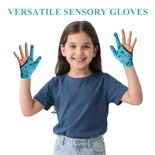Yxmeiguo Thumb Sucking Guard Gloves for Kids 5-12 | Anti Nail Biting Finger Protector thumbnail 5