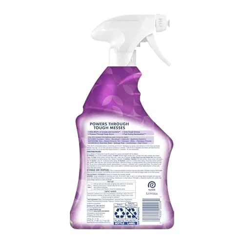 Lysol All Purpose Cleaner Spray Lavender & Cotton Blossom Scent 946ml (32 Fl Oz) | Kills 99.9% of Viruses & Bacteria thumbnail 8