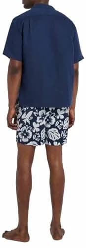 Onia Charles 5" Swim Trunk-Tropical Floral Deep Navy Multi | Quick-Dry Activewear thumbnail 5