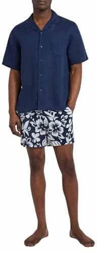 Onia Charles 5" Swim Trunk-Tropical Floral Deep Navy Multi | Quick-Dry Activewear thumbnail 2