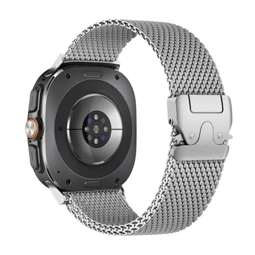 LEIXIUER Milanese Metal Loop for Samsung Galaxy Ultra Watch 47mm | Premium Stainless Steel, Adjustable, Water-Resistant (8.66 inches) thumbnail 1