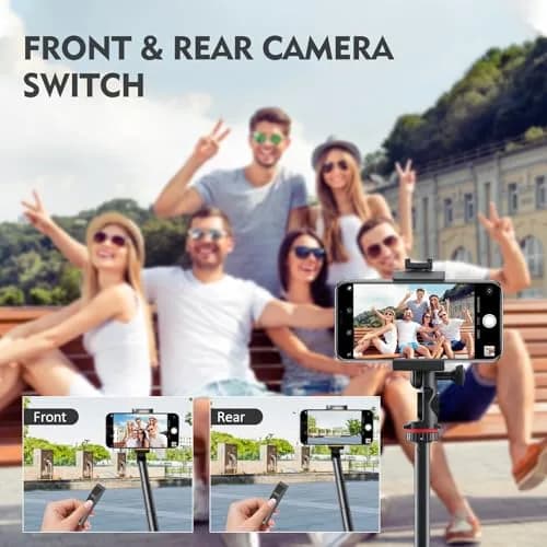 Aistraunix Black Wireless Remote Control for TikTok & Smartphones | 10m (33ft) Range thumbnail 4