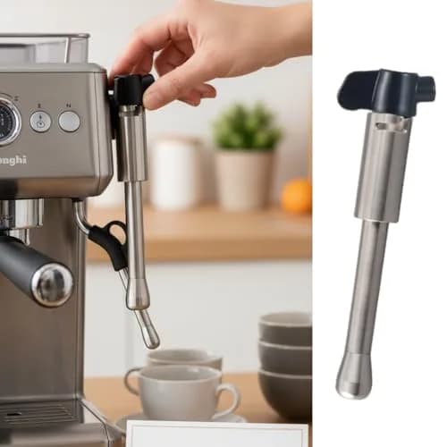 POCREATION Stainless Steel Steam Wand Nozzle for EC685/ECP35/ECP36 Espresso Machines | Rich Milk Foam & Latte Art thumbnail 5