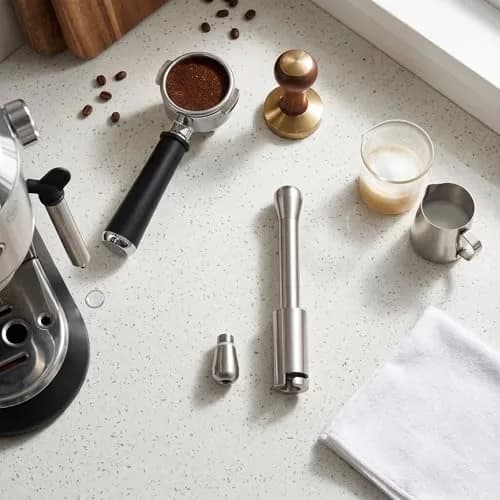 POCREATION Stainless Steel Steam Wand Nozzle for EC685/ECP35/ECP36 Espresso Machines | Rich Milk Foam & Latte Art thumbnail 8