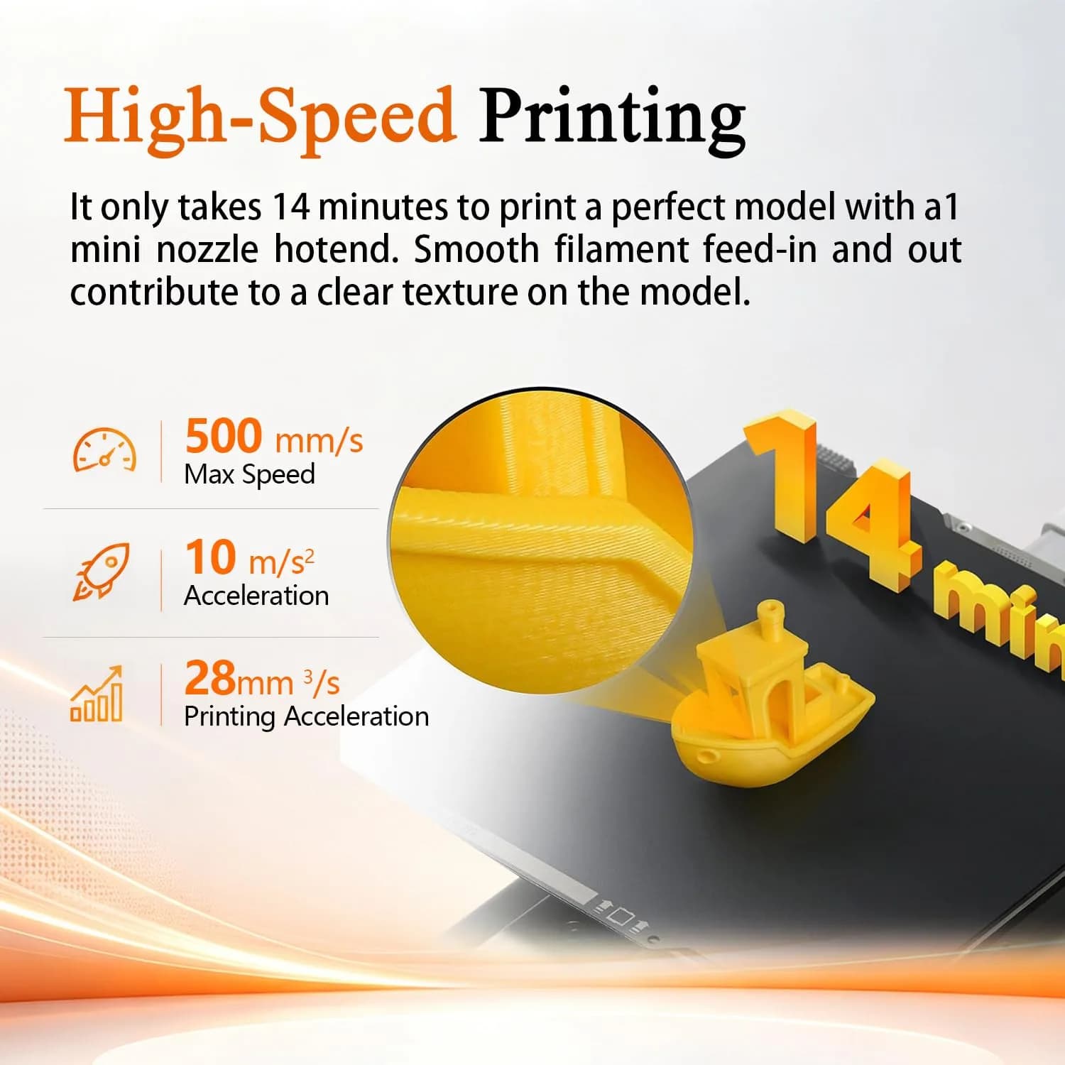 HzdaDeve 0.2mm A1 Hotend Kit for Bambu Lab A1/A2L Printers | Hardened Steel Nozzle Assembly (2-Pack) - view 7