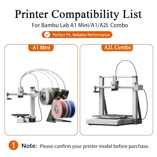 HzdaDeve 0.2mm A1 Hotend Kit for Bambu Lab A1/A2L Printers | Hardened Steel Nozzle Assembly (2-Pack) thumbnail 8