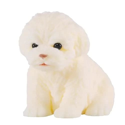 QCROAD SQUISHY Puppy Taba Dog Squishy 7cm (2.75x1.18x2.75 in) | Non-Toxic Silicone Stress Toy thumbnail 1
