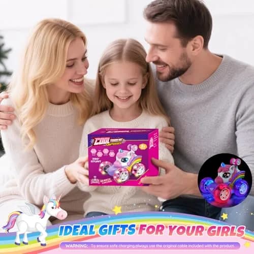 Motivekit Unicorn Stunt RC Car 12.7cm (5 inches) | ASTM-Tested Educational Toy for Kids 3+ thumbnail 8