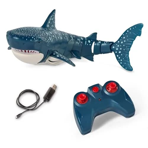 Terra by Battat RC Swimming Whale Shark 0.9-1.2m | Water Fun for Kids 5+ thumbnail 6