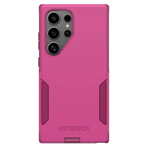 OtterBox Samsung Galaxy S24 Ultra Commuter Series Pink Case | Slim & Tough, Pocket-Friendly, Port Protection thumbnail 3