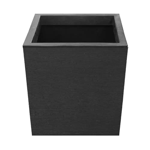 Tierra Verde Citadel Horizon Self-Watering Planter, 13" x 14" | Eco-Friendly Indoor/Outdoor Square thumbnail 5