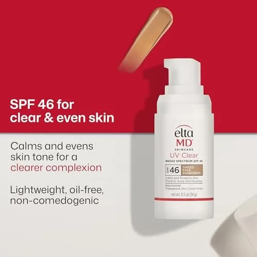 EltaMD UV Clear Tinted Face Sunscreen SPF 46 15ml (0.5 oz) | Broad Spectrum Protection for Sensitive Skin thumbnail 4