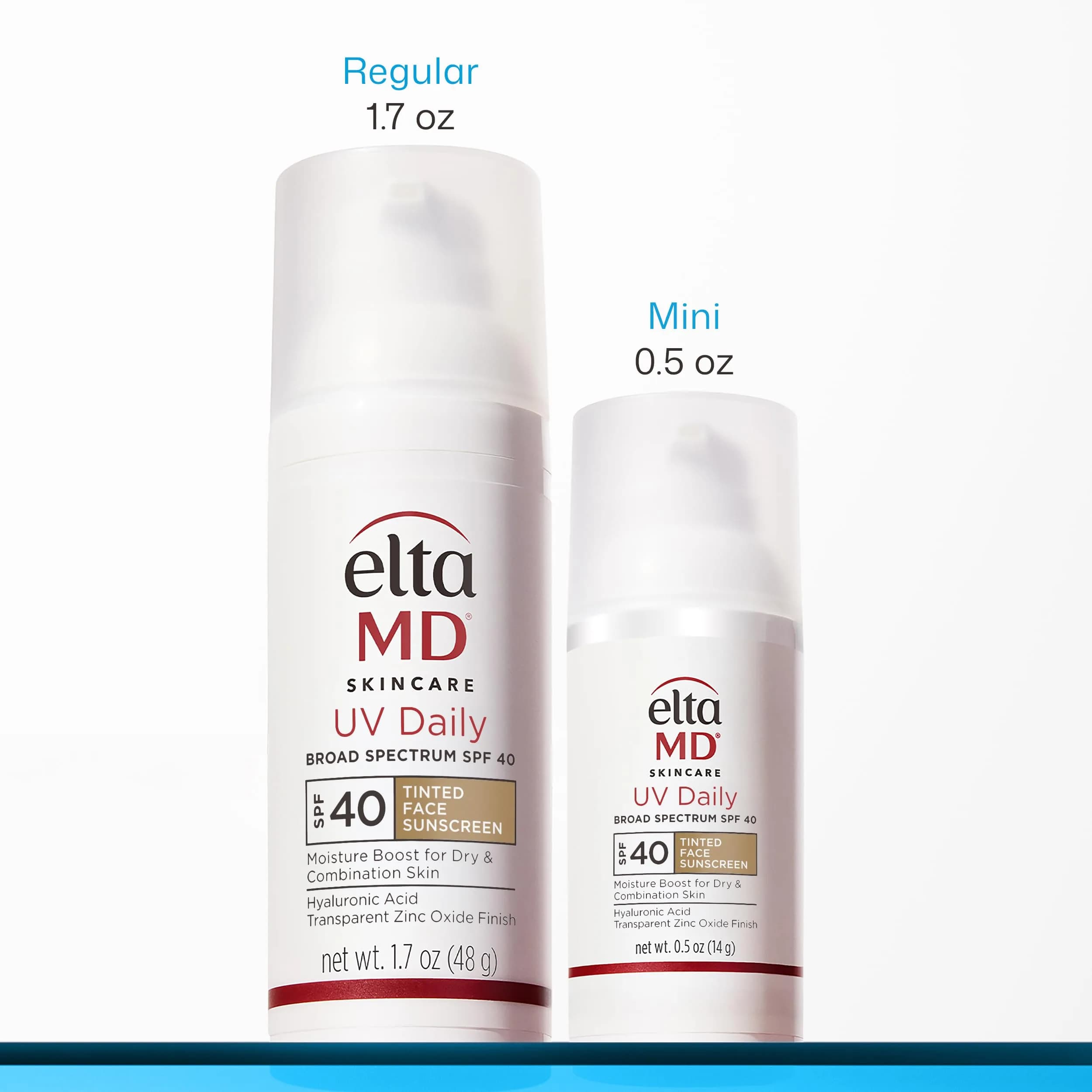 EltaMD UV Clear Tinted Face Sunscreen SPF 46, Oil-Free Tinted Moisturizer with Zinc Oxide, 14g (0.5 oz) Pump - view 3