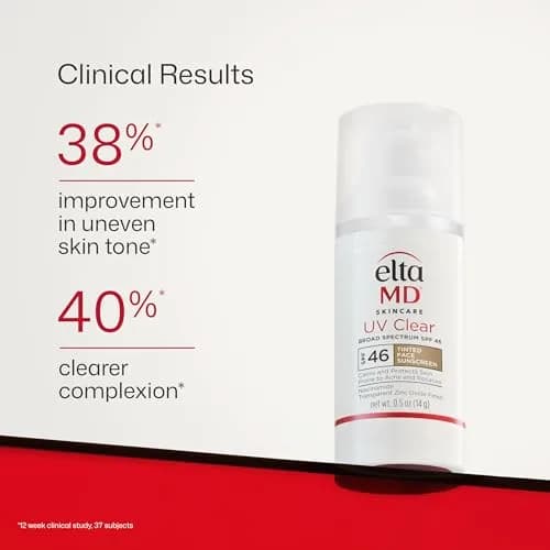 EltaMD UV Clear Tinted Face Sunscreen SPF 46 15ml (0.5 oz) | Broad Spectrum Protection for Sensitive Skin thumbnail 9