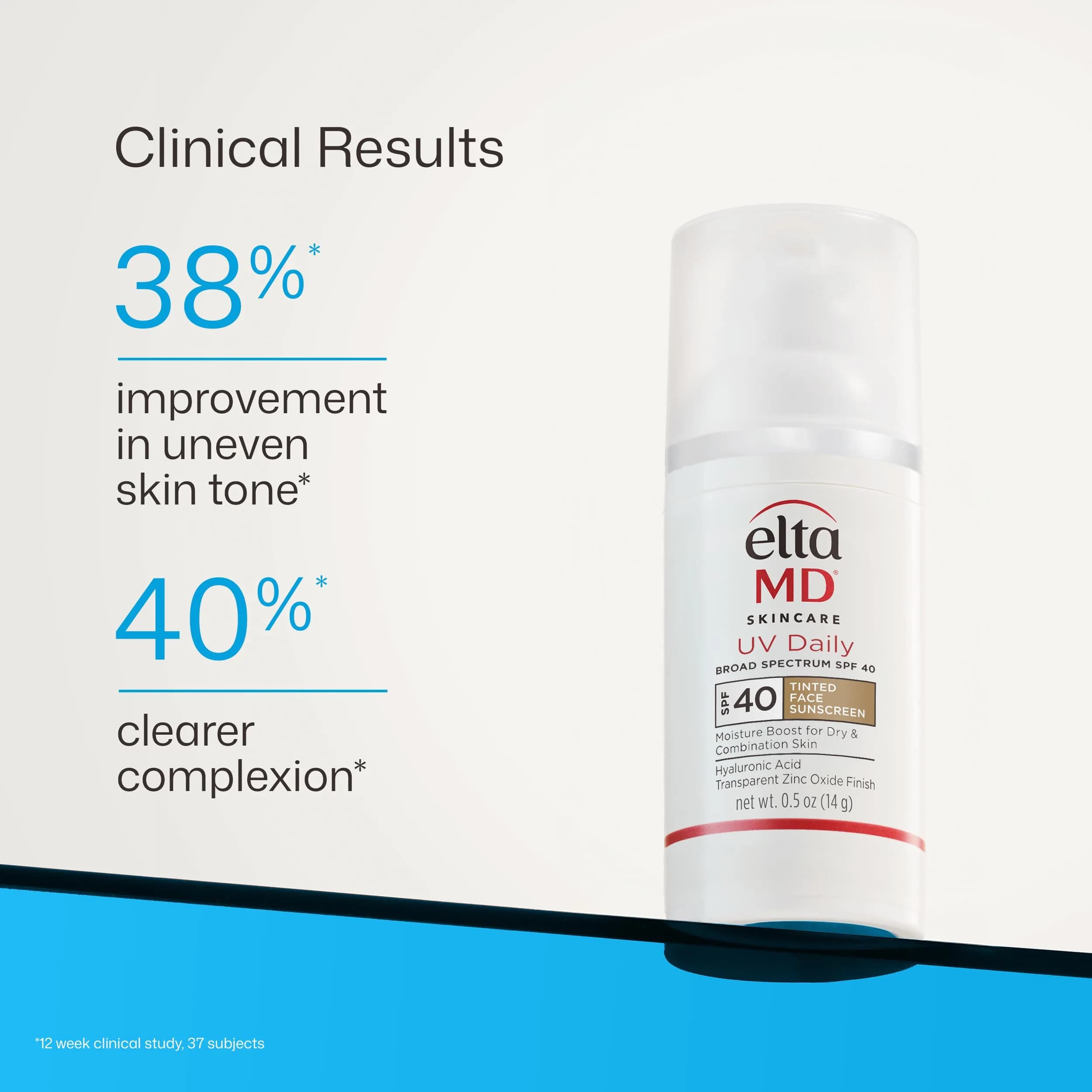 EltaMD UV Clear Tinted Face Sunscreen SPF 46, Oil-Free Tinted Moisturizer with Zinc Oxide, 14g (0.5 oz) Pump - view 9