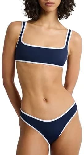 Onia Milly Bikini Bottom Low Rise | Moderate Coverage with Contrast Binding thumbnail 4