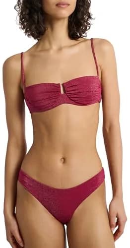 Onia Women's Lily Bikini Bottom Anemone | Moderate Coverage, Nylon Blend, Made in the USA thumbnail 1