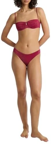 Onia Women's Lily Bikini Bottom, Anemone-X-Large | Moderate Coverage, Nylon Blend, Comfortable Fit thumbnail 2