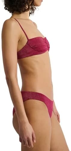 Onia Women's Lily Bikini Bottom, Anemone-X-Large | Moderate Coverage, Nylon Blend, Comfortable Fit thumbnail 3