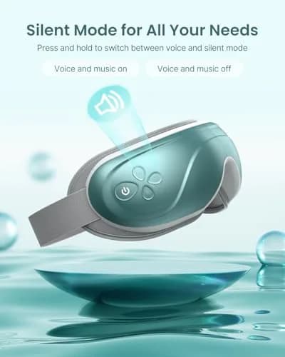 RENPHO Eye Massager with Heat and Cooling, Birthday Gifts for Mom Dad Women Men Heated Eye Mask for Migraine Relief Reduce Strain Improve Sleep Eyeris 2 thumbnail 7