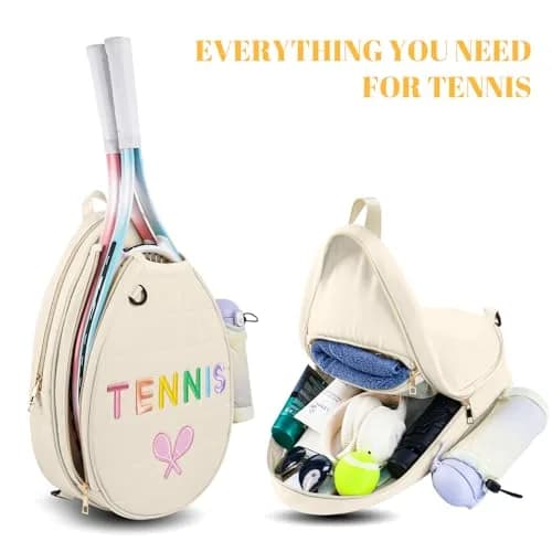 NZNDB Tennis Bags for Women Girl | Crossbody, Large Capacity, Waterproof, Adjustable Strap thumbnail 3