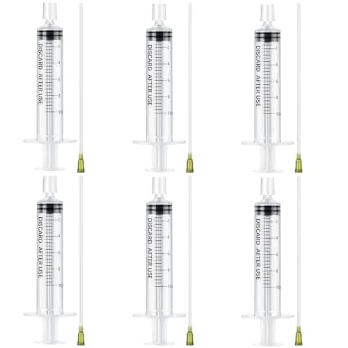 Geiserailie Clear 6 Pcs Perfume Syringe Extractor 10ml Decant Kit | Refill Tool Set for Fragrance thumbnail 1