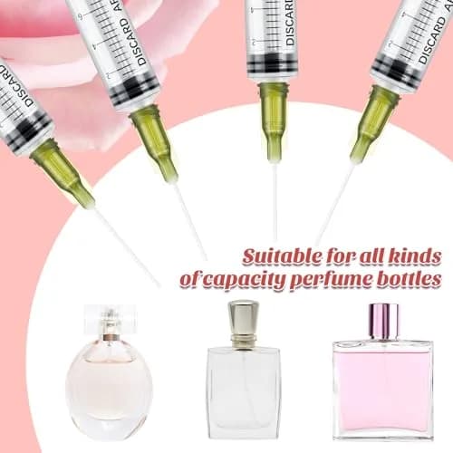 Geiserailie Clear 6 Pcs Perfume Syringe Extractor 10ml Decant Kit | Refill Tool Set for Fragrance thumbnail 6