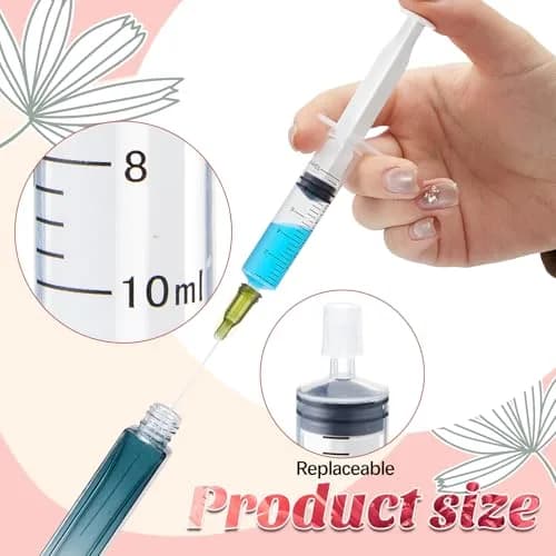 Geiserailie Clear 6 Pcs Perfume Syringe Extractor 10ml Decant Kit | Refill Tool Set for Fragrance thumbnail 3
