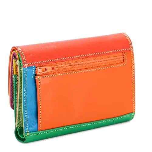 mywalit Double-Flap Wallet Leather Purse | 6 Credit Card Slots | ID Window, Coin Pockets & Pen | Sicily | Compact & Stylish for Daily Use thumbnail 4