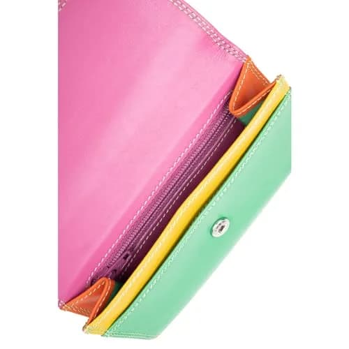 mywalit Double-Flap Wallet Leather Purse | 6 Credit Card Slots | ID Window, Coin Pockets & Pen | Sicily | Compact & Stylish for Daily Use thumbnail 3