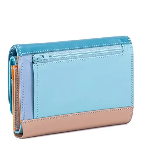 mywalit Double-Flap Wallet Leather Purse | 6 Credit Card Slots | ID Window, Coin Pockets & Pen | Sardinia | Compact & Stylish thumbnail 4