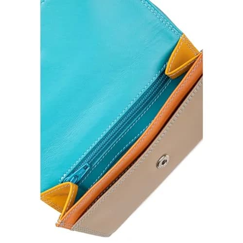 mywalit Double-Flap Wallet Leather Purse | 6 Credit Card Slots | ID Window, Coin Pockets & Pen | Sardinia | Compact & Stylish thumbnail 3