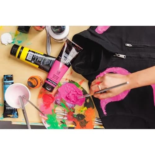 Liquitex BASICS Acrylic Paint Metallic Yellow Gold 118ml (4 Fl Oz) | AP Certified Fine Art Pigments thumbnail 5