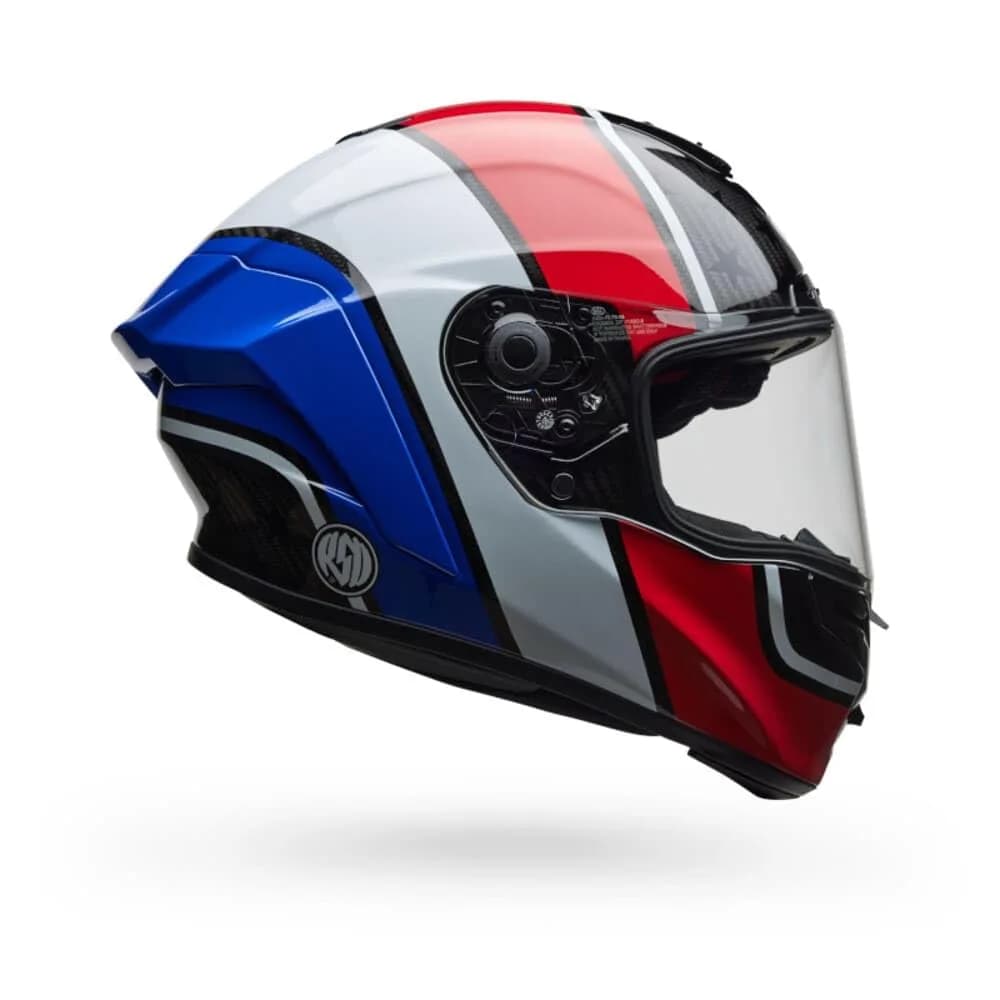 BELL Race Star DLX Flex Motorcycle Helmet Medium | Carbon Fiber Impact & Photochromic Shield - main product image