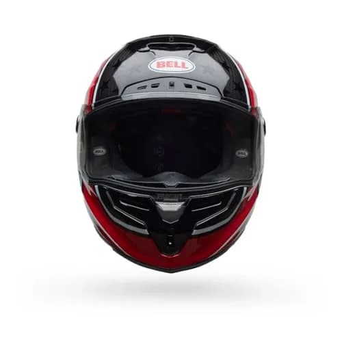 BELL Race Star DLX Flex Motorcycle Helmet Medium | Carbon Fiber Impact & Photochromic Shield thumbnail 3