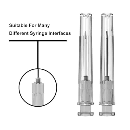 AHHKZT 22 Gauge 1.5 Inch Luer Lock Needles (100 PCS, Individually Wrapped) | Industrial Dispensing Accessories thumbnail 5