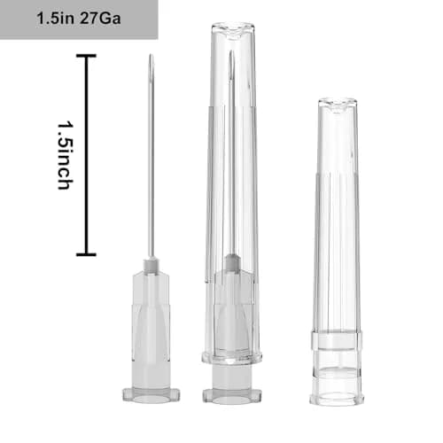 AHHKZT 27 Gauge 1.5 Inch Luer Lock Needles (100 PCS) | Industrial Dispensing Accessories thumbnail 2