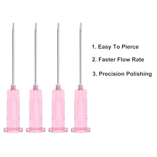 AHHKZT 29 Gauge 1/2-Inch Luer Lock Needles, Individually Wrapped, 100 PCS | Industrial Dispensing Accessories thumbnail 5