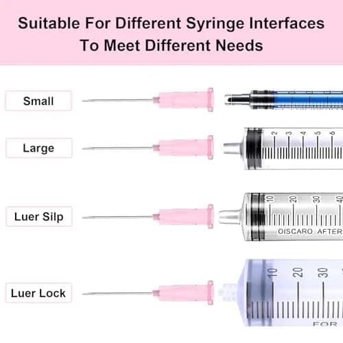 AHHKZT 18 Gauge 1.5 Inch Luer Lock Needles - 100 Pack | Industrial Dispensing Accessories thumbnail 5