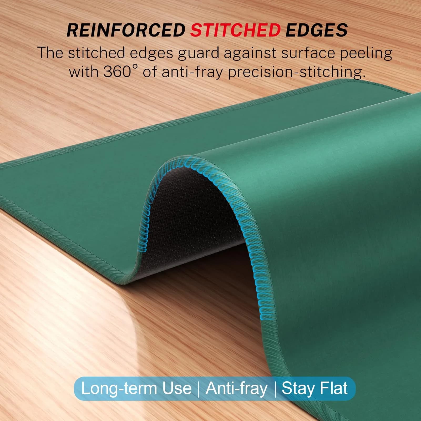 MROCO Forest Green Mouse Pad 8.5 x 11 Inch | Smooth Glide & Precise Control - view 3